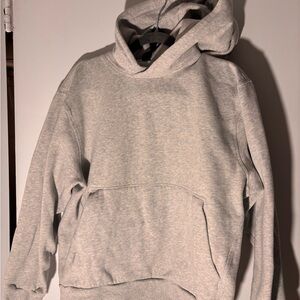 Lululemon Athletica steady state Light Gray Men's Hoodie